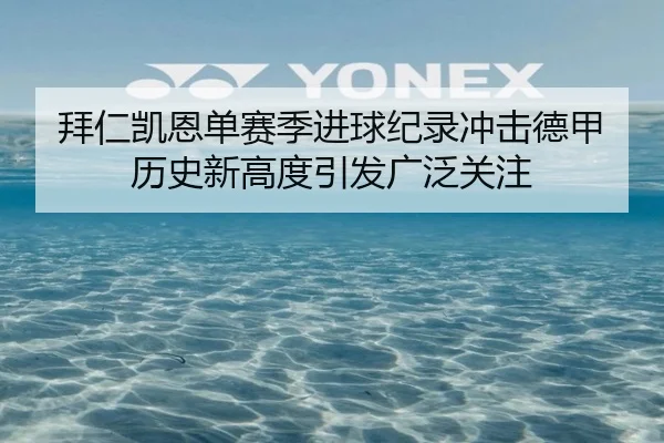 拜仁凯恩单赛季进球纪录冲击德甲历史新高度引发广泛关注